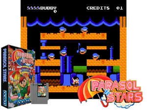 Parasol Stars - The Story of Bubble Bobble 3 (E) (Prototype) [!] Cover